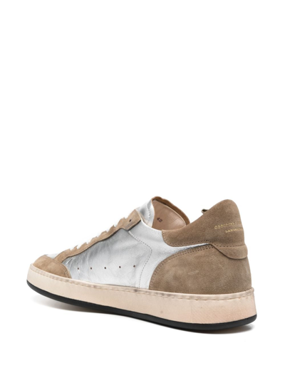 Officine Creative Magic Panelled Sneakers In Neutrals