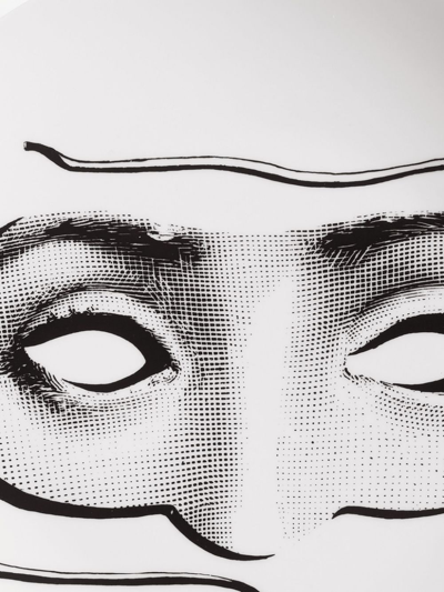 Fornasetti Tema E Variazioni Porcelain Plate (26cm) In White