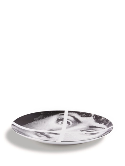 Fornasetti Variazioni N.30 Wall Plate In Black