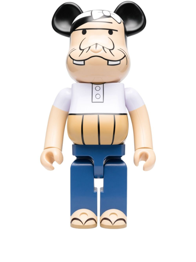 Shop Medicom Toy Papa Bakabon Be@rbrick Figure In Blue