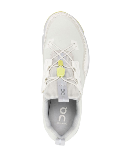 On Running Cloudaway Lace-up Sneakers In Green
