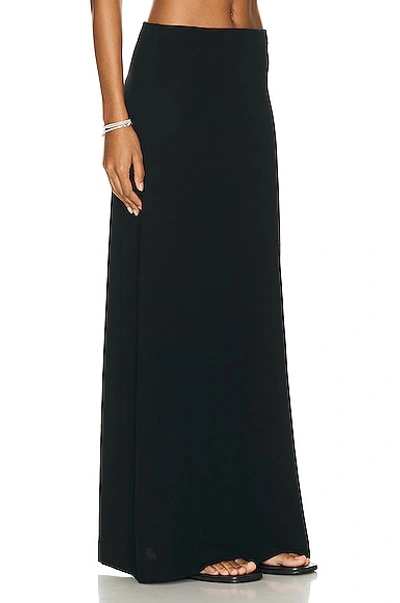 Shop Leset Lauren High Waist Maxi Skirt In Black