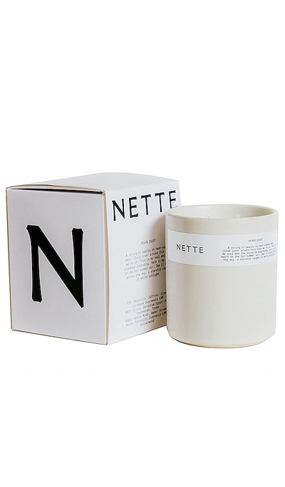 Nette Pearl Dust Scented Candle In N,a