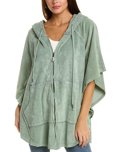 Shop Free People Beach Love Poncho In Blue
