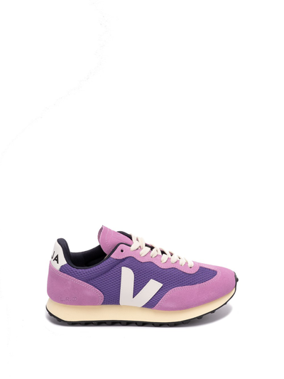 Shop Veja `rio Branco` Sneakers In Pink