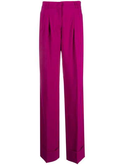 Shop The Andamane `natalie` Cuffed Hem Pants In Pink