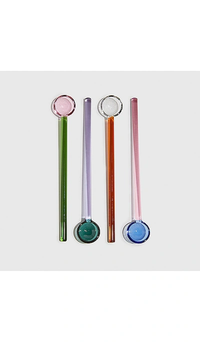 Fazeek Four Teaspoons In Green