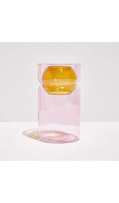 Shop Fazeek Balance Vase In Pink