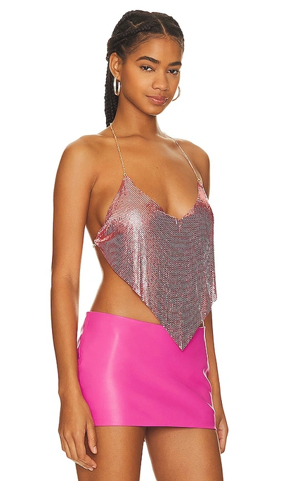 Shop 8 Other Reasons Chain Halter Top In Pink