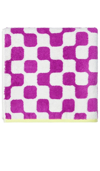 Shop Dusen Dusen Bath Towel In Purple