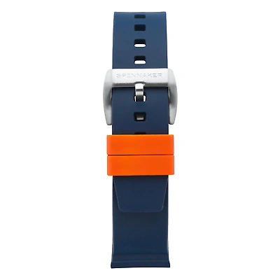Pre-owned Spinnaker Dumas Gmt Automatic Navy Black