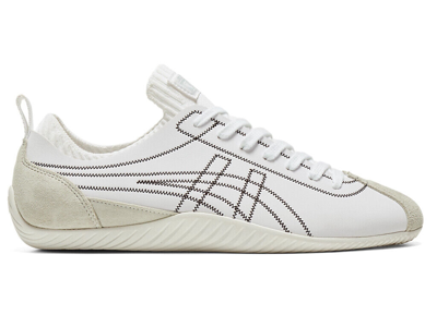 Pre-owned Onitsuka Tiger Sclaw 1183b969 100 White Black In White, Black