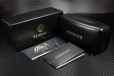 Pre-owned Pink Versace Ve2255 1002a4 Gold  Mirror Unisex 63 Mm Sunglasses
