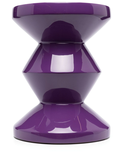 Shop Polspotten Purple Zig Zag Stool