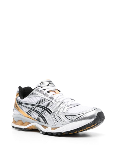 Shop Asics Gel Kayano 14 Low-top Sneakers In Grey