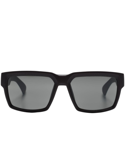 Mykita Musk Sonnenbrille Mit Eckigem Gestell In Black