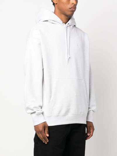 Nike Men's Solo Swoosh Fleece Pullover Hoodie In Grau
