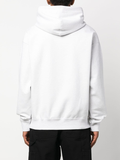 Nike Men's Solo Swoosh Fleece Pullover Hoodie In Grau