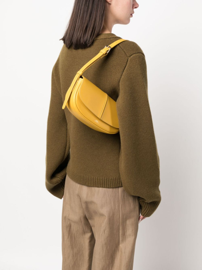 Shop Apc Betty Shoulder Bag In Gelb