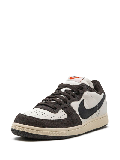 Shop Nike Terminator Low "velvet Brown" Sneakers In White
