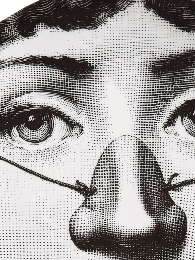 Fornasetti Tema E Variazioni Porcelain Plate (26cm) In White
