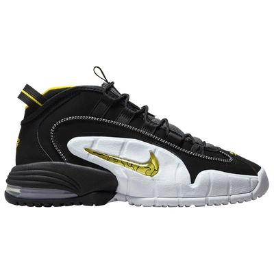 Shop Nike Mens  Air Max Penny In Opti Yellow/white/black