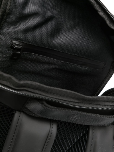 Rains Trail Cargo Waterproof Backpack In Black