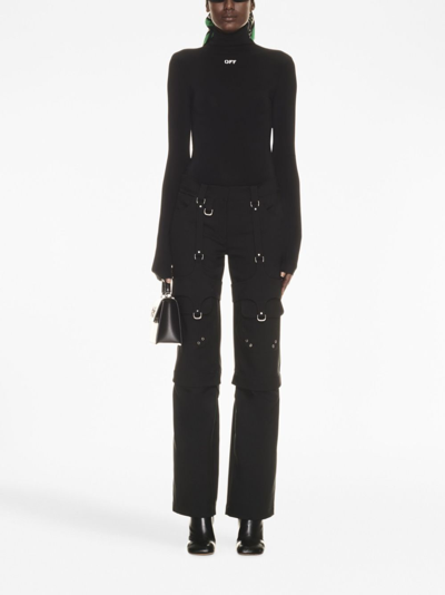 Off-white Pants In Black | ModeSens