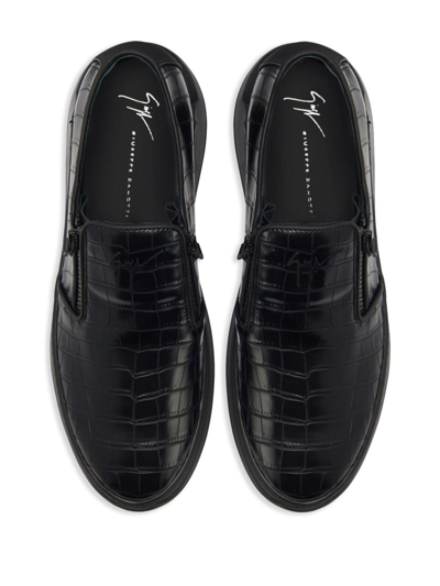 Giuseppe Zanotti Conley Zip In Black
