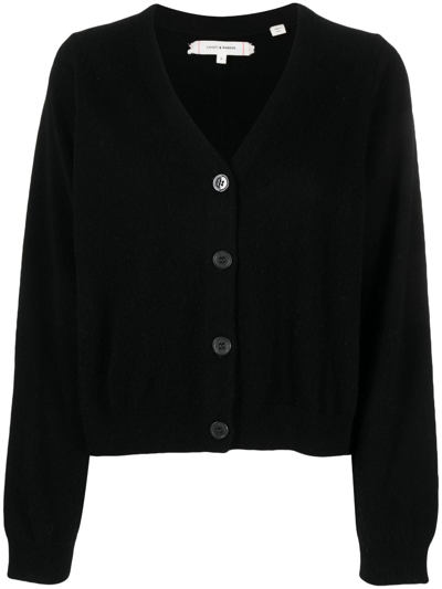 Shop Chinti & Parker V-neck Cropped Cardi-coat In Black