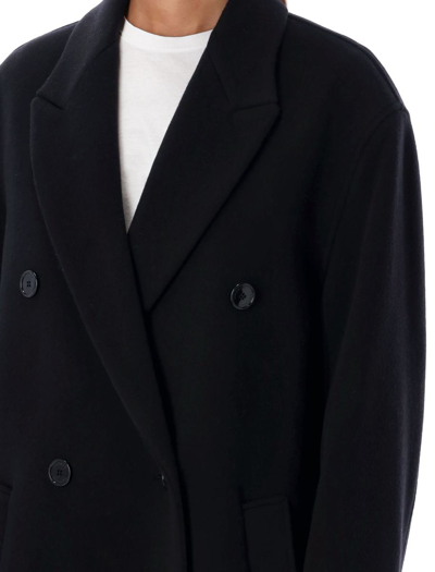 Shop Isabel Marant Theodore Coat In Black