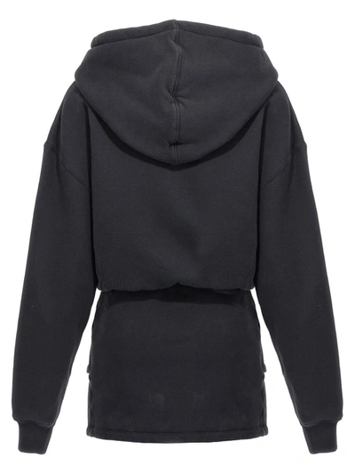 Shop Off-white 'for All Book' Hooded Dress In Black