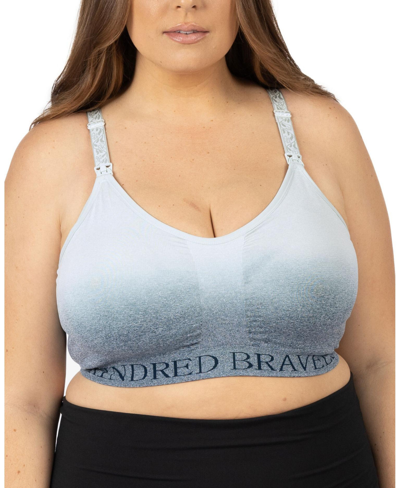 Shop Kindred Bravely Plus Size Busty Sublime Nursing Sports Bra S In Ombre Storm