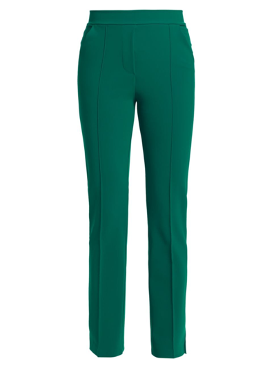 Shop Chiara Boni La Petite Robe Women's Nuccia Stretch Jersey Crop Pants In Jade