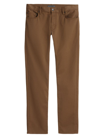 Shop John Varvatos Men's J702 Slim-fit Jeans In Earth Brown