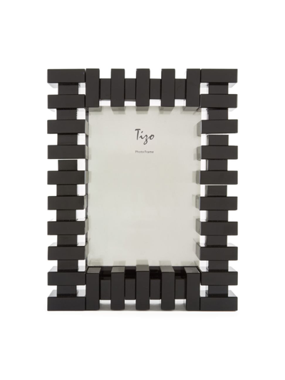 Shop Tizo Crystal Block Frame In Black