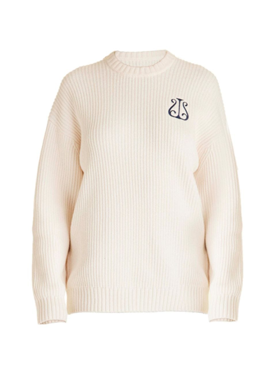 Shop Alala Women's Crest Sweater In Bone
