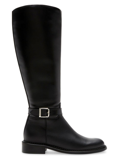 Shop La Canadienne Women's Stevie 30mm Leather Boots In Black