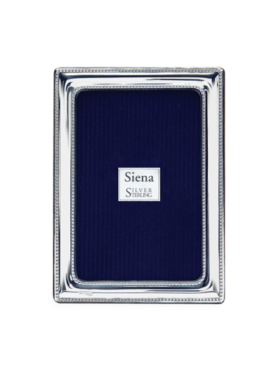 Shop Tizo Siena Sterling Silver Classic Double Beaded Frame