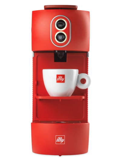 Shop Illy Easy Espresso Machine In Red