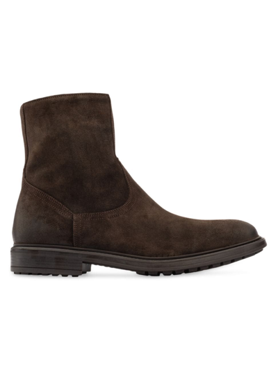 Shop To Boot New York Men's Muller Suede Ankle Boots In Hunter Ebano