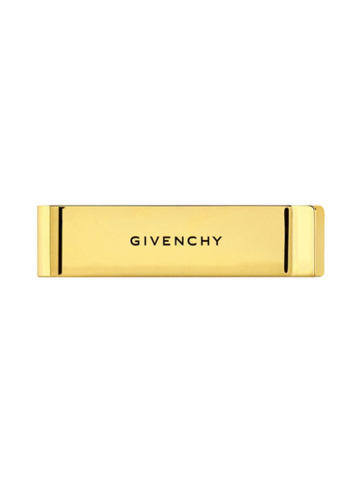 Shop Givenchy Men's Bill Clip In Metal In Golden Yellow