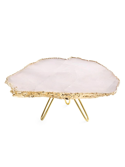Shop Anna New York Torta Cake Stand In Rose Gold