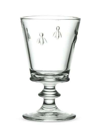 Shop La Rochere Bee 4-piece Wine Glass Set In Clear