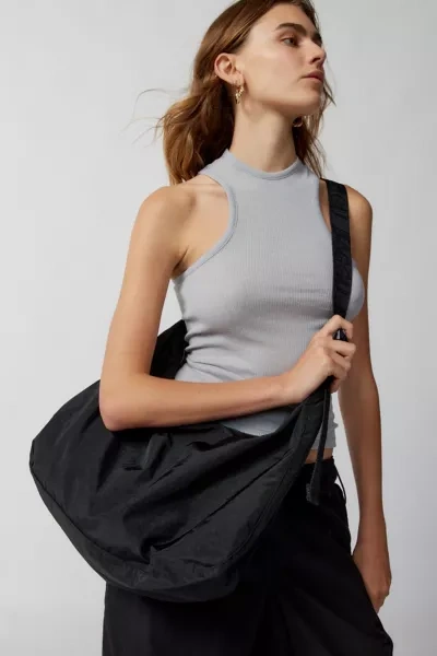 Shop Baggu Large Nylon Crescent Bag In Black, Women's At Urban Outfitters