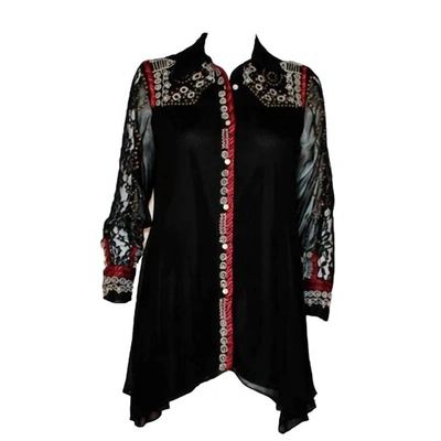 Shop Vintage Collection Women's Starlight Tunic In Black