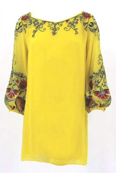 Shop Vintage Collection Women's Sunny Tunic In Yellow