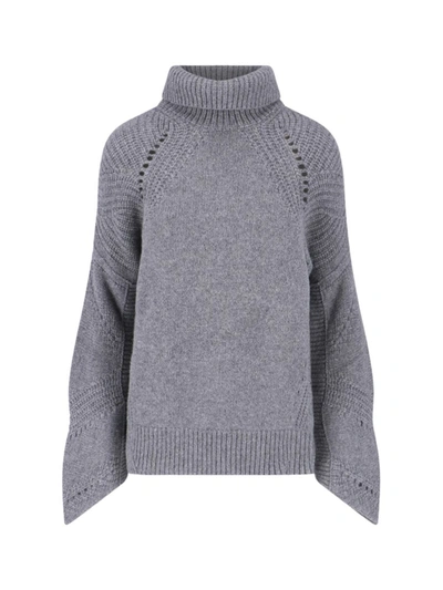 Shop Ermanno Scervino Sweaters In Grey