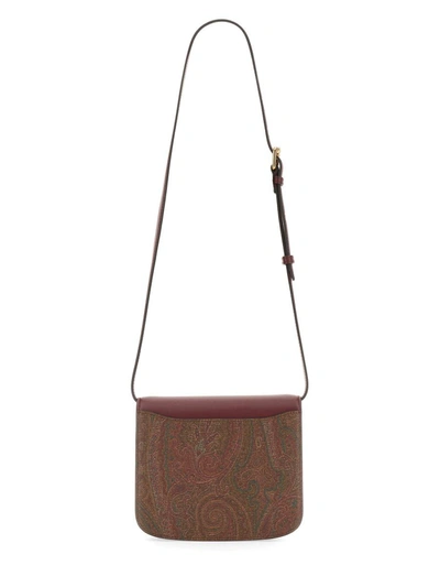 Shop Etro Large Essential Bag In Red