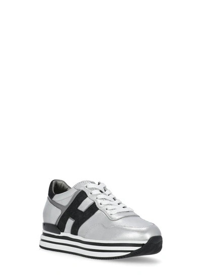 Shop Hogan Sneakers Silver